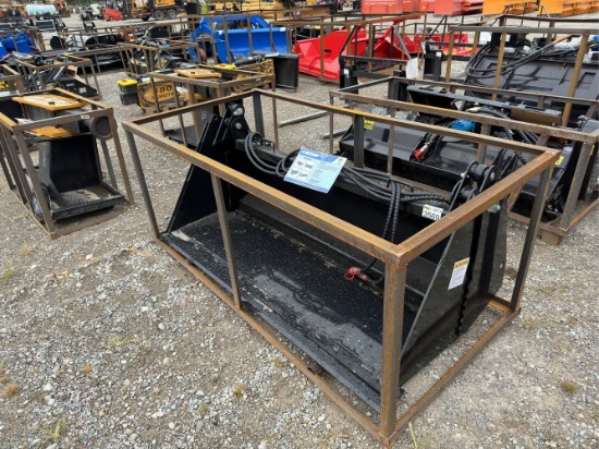 Unused AGT 4 In 1 Hydraulic Skid Loader Bucket