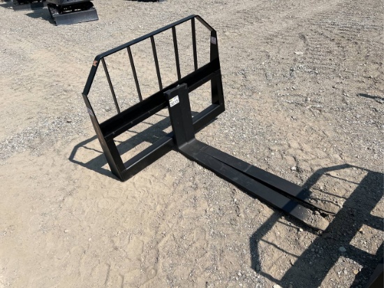 Unused 48” Tomahawk Skid Loader Pallet Forks
