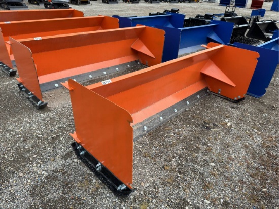 Unused KC Skid Loader Snow Plow Box