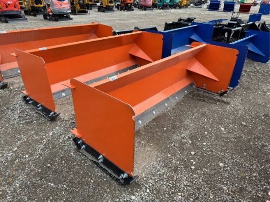 Unused KC Skid Loader Snow Plow Box
