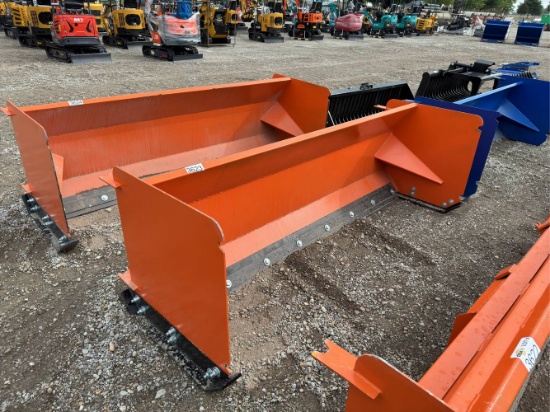 Unused KC Skid Loader Snow Plow Box