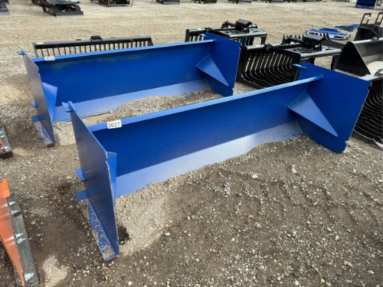 Unused KC Skid Loader Snow Plow Box