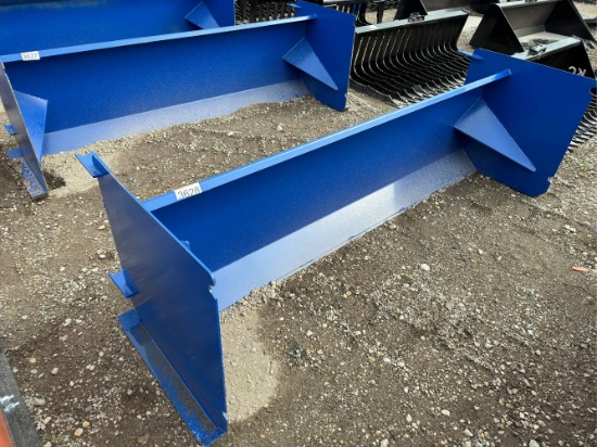 Unused KC Skid Loader Snow Plow Box
