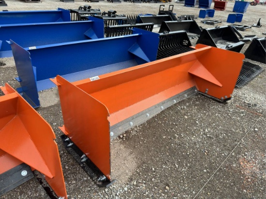 Unused KC Skid Loader Snow Plow Box