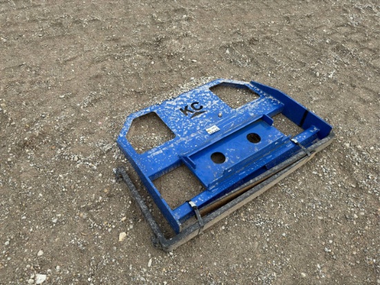 Unused KC Walk Behind Skid Loader Forks