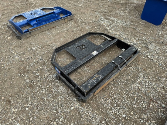 Unused 48" KC Skid Loader Pallet Forks