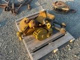 Assorted Crane Blocks, Swivel, and Shackle
