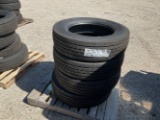 (4) Unused Good Year Endurance RSA 255/70R22.5 Tires