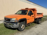 2003  GMC  3500  Dump Truck
