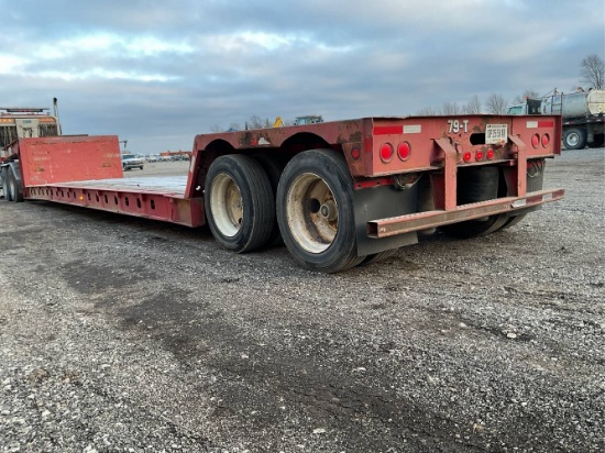 1998  Kalyn   Double Drop  Lowboy Trailer