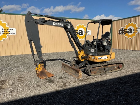 John Deere  35D  Mini Excavator