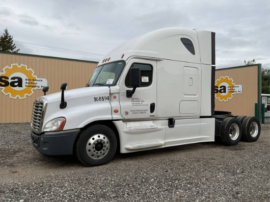 2017  Freightliner  Cascadia 125  Sleeper Truck Tractor