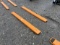 Unused 7’ Wolverine Pallet Fork Extensions