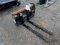 Unused 48” Wolverine Hydraulic Pallet Forks