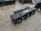 Unused 72” JCT Skid Loader Hydraulic Rototiller