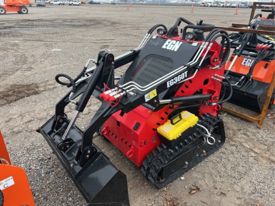 Unused EGN EG360T Walk Behind Skid Loader