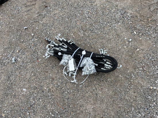 Unused Walk Behind Skid Steer Hydraulic Hoses