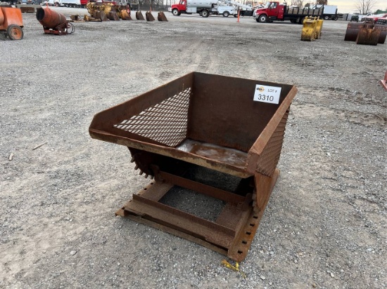 Tip Over Dumpster