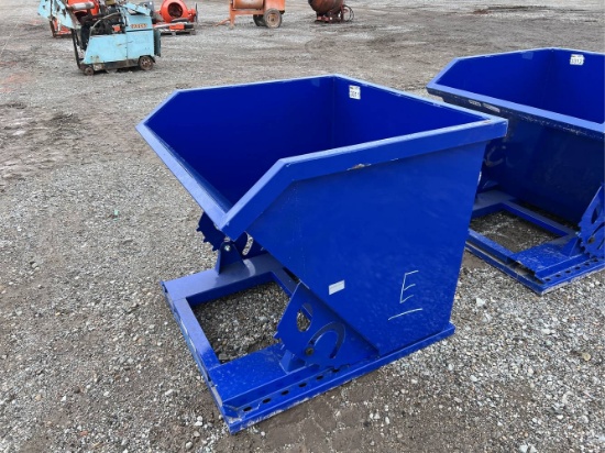 Unused Concrete Dumpster