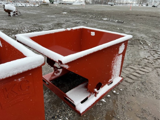 Unused KC Tip Over Dumpster