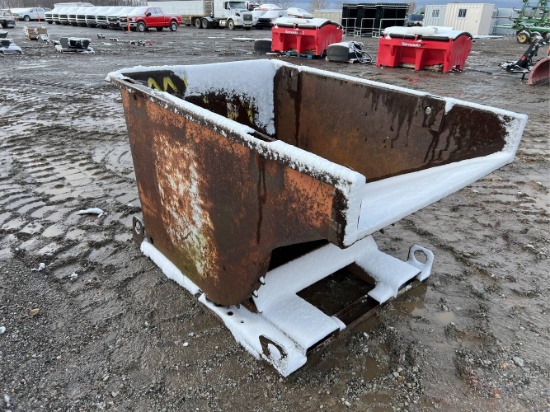 Bomman Steel Tip Over Dumpster