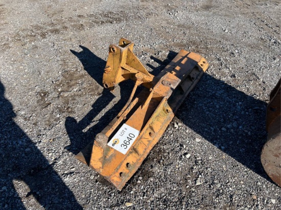 6’ Grader Blade Backhoe Attachment