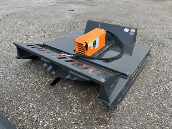 Unused 72” Wolverine BC-13 Skid Loader Brush Cutter