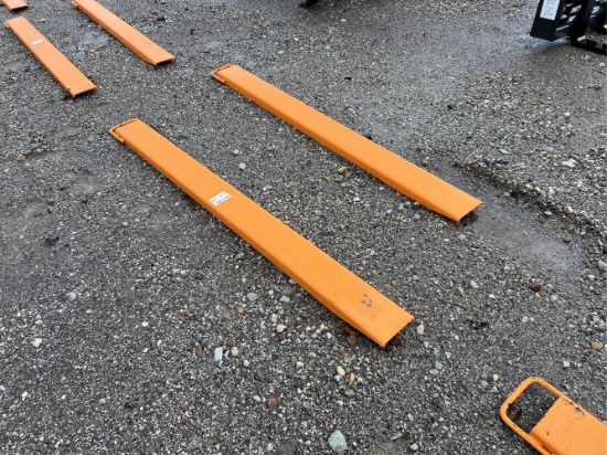 Unused 7’ Wolverine Pallet Fork Extensions