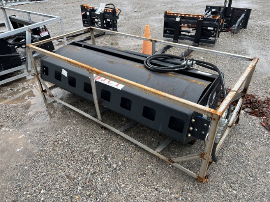 Unused 72” JCT Skid Loader Drum Roller