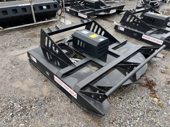 Unused 72” JCT Skid Loader Hydraulic Brush Cutter