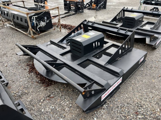 Unused 72” JCT Skid Loader Hydraulic Brush Cutter