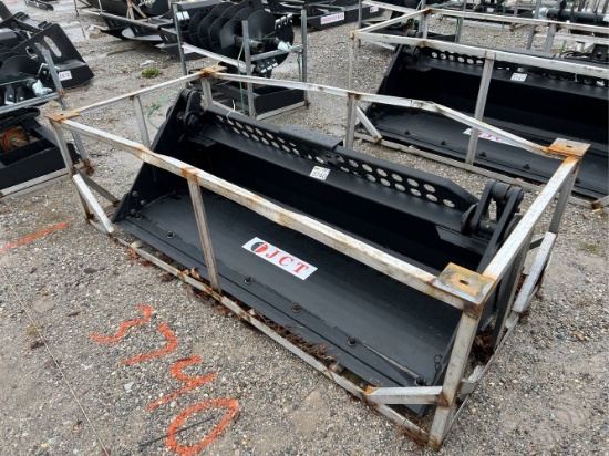 Unused 72” JCT 4 In 1 Skid Loader Bucket