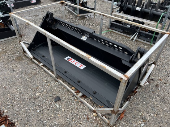 Unused 72” JCT 4 In 1 Skid Loader Bucket