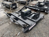 Unused 72” JCT Skid Loader Hydraulic Brush Cutter