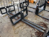 Unused 48”Tomahawk  Skid Loader Pallet Forks