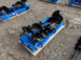 Unused GIYI Skid Loader Auger , 16” Bit , 12” Bit, 8” Bit