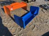 Unused 48” KC Walk Behind Skid Loader Snow Box