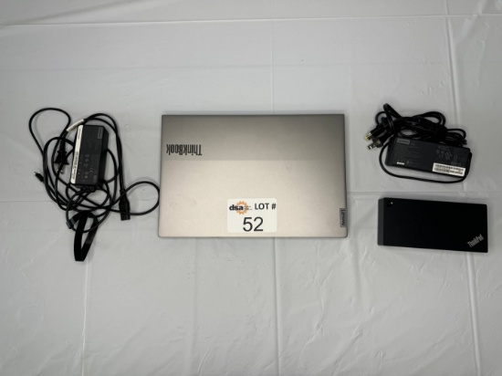 Lenovo Thinkbook 14 G4 ABA Laptop, Lenovo 40AS ThinkPad USB-C Dock Gen2