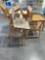 (6) Wooden Stackable Chairs