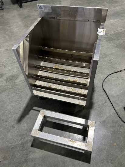 Advance Tabco 24" Tiered Display Rack w/ (5) 5 Bottle Steps, Stainless