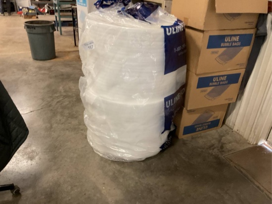 Unused Uline Shipping Foam, (3) Rolls