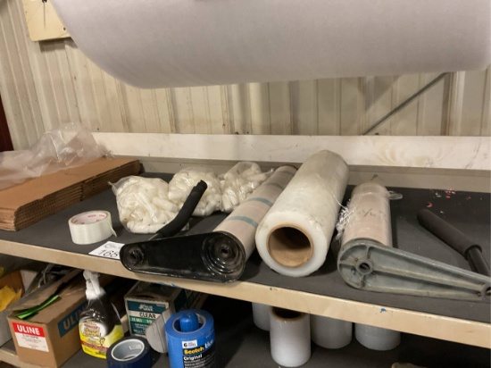 Uline Plastic Stretch Wrap, (2) Rollers Included