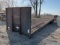 28’ Flatbed with Hydraulic Liftgate