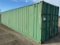 40’ Steel Shipping Container