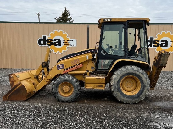 CAT  420D  Loader Backhoe