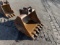 Werk-Brau 36” Mini Excavator Bucket with Teeth