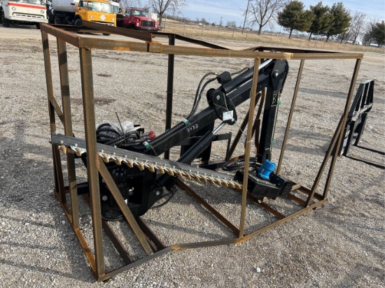 Unused 2024 AGT Hydraulic Sickle Bar Mower Skid Loader Attachment