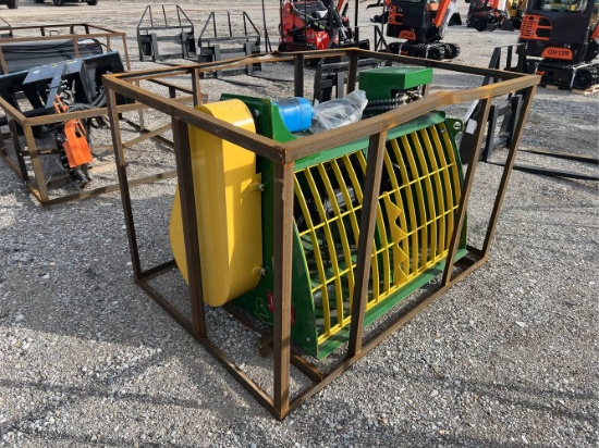 Unused 2024 AGT Hydraulic Concrete Mixer Skid Loader Attachment