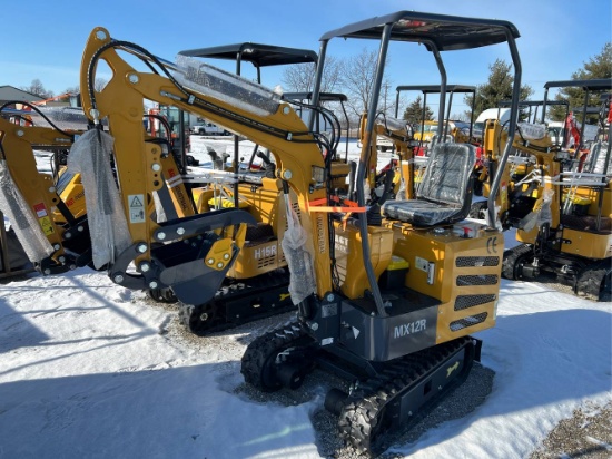 Unused AGT MX12R Mini Hydraulic Excavator