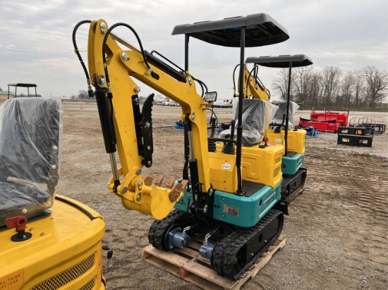 Unused Dig Master DM100 Mini Excavator